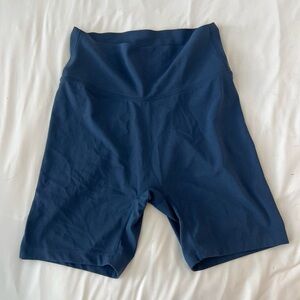 Blue Elite Eleven Biker Shorts